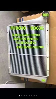 610 * 800 มม. Yutong Bus Truck Intercooler Assembly 1119010-00636