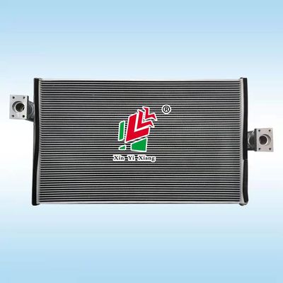 EC210 EC460 Excavator Radiator แผ่นอลูมิเนียมชนิดครีบ