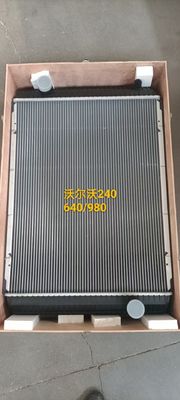 Ec290 Excavator Radiator 11110705 การรั่วไหลของน้ำต่ำ อลูมิเนียม พลาสติก