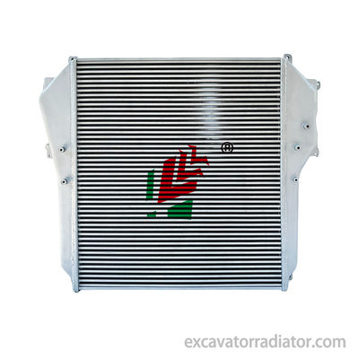 Hino Truck Single Port Intercooler คอร์อลูมิเนียมประสิทธิภาพสูง รถบรรทุกการระบายความร้อน