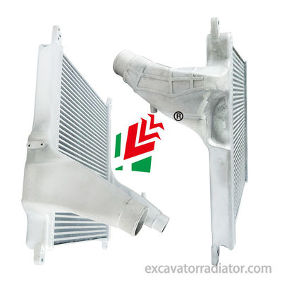 Isuzu intercooler OEM114310555 รถบรรทุกอัลลูมิเนียมประสิทธิภาพสูง