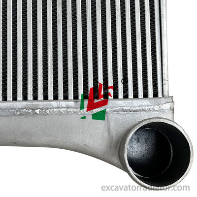 Jinlong หม้อน้ำรถบัส intercooler 211600010 ชุดอลูมิเนียมรถโดยสารเครื่องยนต์ระบบทำความเย็นถังน้ำสำหรับรถบัส