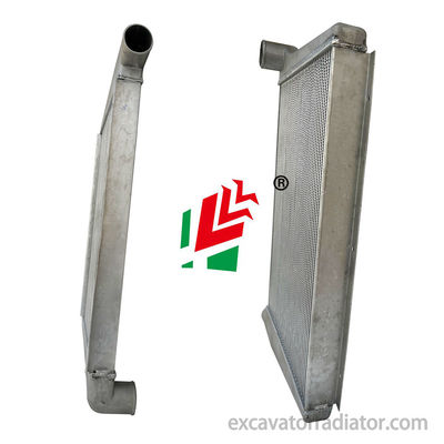Jinlong หม้อน้ำรถบัส intercooler 211600040 ชุดอลูมิเนียมรถโดยสารเครื่องยนต์ระบบทำความเย็นถังน้ำสำหรับรถบัส