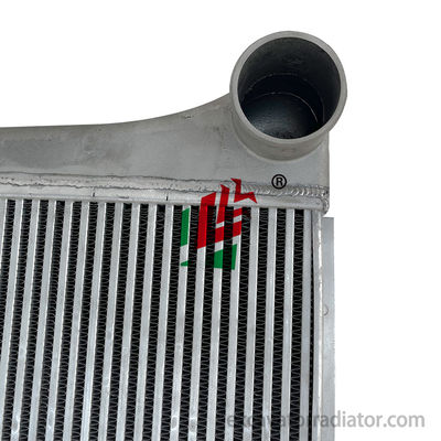 Jinlong หม้อน้ำรถบัส intercooler 211600040 ชุดอลูมิเนียมรถโดยสารเครื่องยนต์ระบบทำความเย็นถังน้ำสำหรับรถบัส
