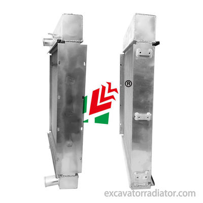 Longgong 855 หม้อน้ำเครื่องจักรวิศวกรรมอลูมิเนียมอัลลอยด์ประกอบเครื่องจักรวิศวกรรม