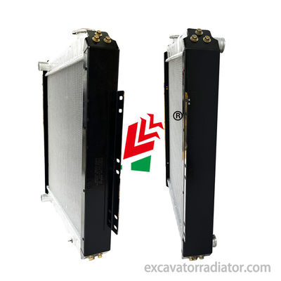 คุณภาพสูง HD512 ระบบเย็นเครื่องจักรกลเครื่องเรเดียเตอร์สําหรับส่วนของเครื่องขุด
