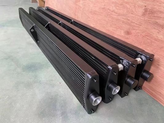 Carter D6H Bulldozer Radiator Assembly แผ่นอลูมิเนียมชนิดครีบ